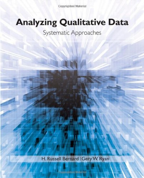 Analyzing Qualitative Data: Systematic Approaches