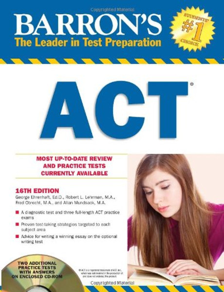 Barron's ACT with CD-ROM