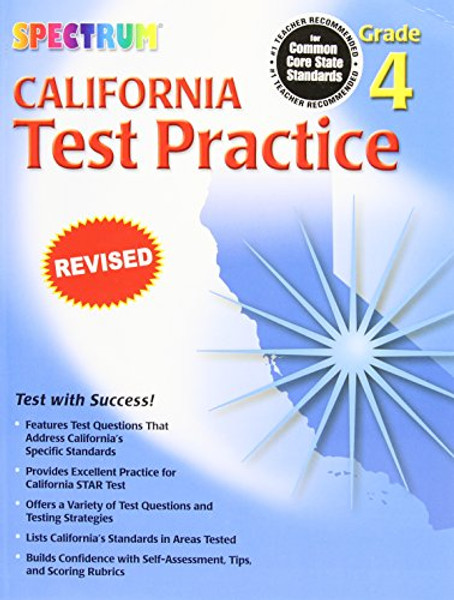 Spectrum State Specific: California Test Practice, Grade 4