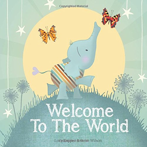 Welcome to the World - keepsake gift book for a new baby