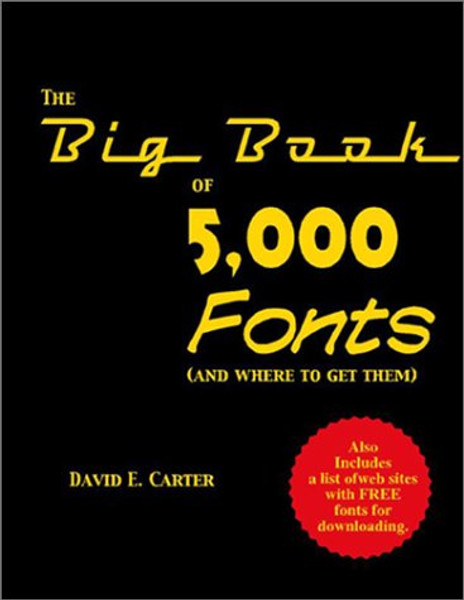 The Big Book of 5000 Fonts (and Where to Get Them)