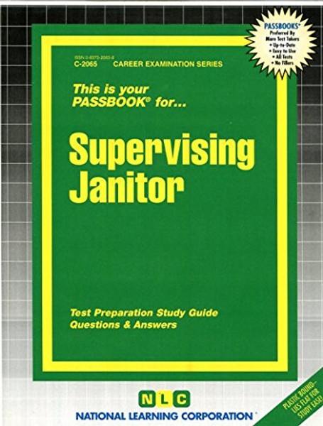 Supervising Janitor(Passbooks) (Career Examination Passbooks)