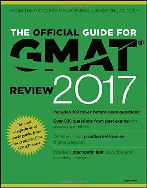 The Official Guide for GMAT Review 2017 with Online Question Bank and Exclusive Video