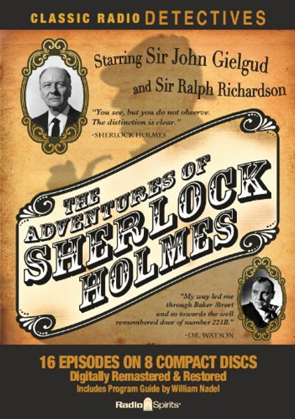 The Adventures of Sherlock Holmes (Old Time Radio) (Classic Radio Detectives)