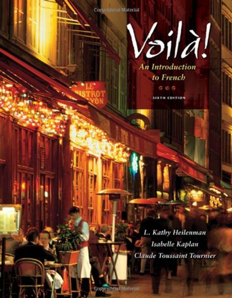 Voila!: An Introduction to French (with Audio CD) (World Languages)