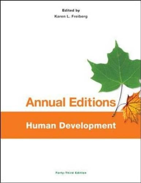 Annual Editions: Human Development, 43/e