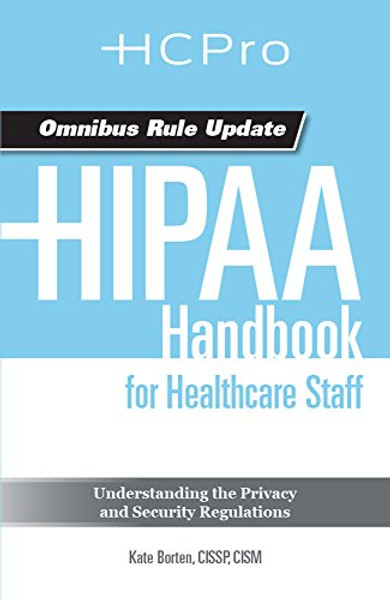 HIPAA Handbook for Healthcare Staff (Sold in packs of 20)