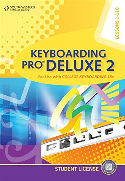 Keyboarding Pro Deluxe 2 Student License (with Individual License User Guide and CD-ROM)