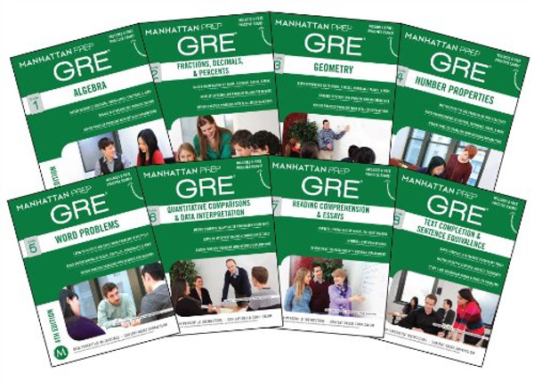 Manhattan Prep GRE Set of 8 Strategy Guides (Manhattan Prep GRE Strategy Guides)