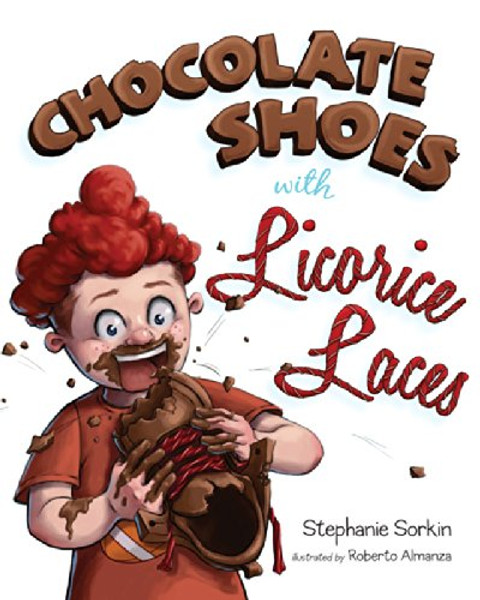 Chocolate Shoes with Licorice Laces