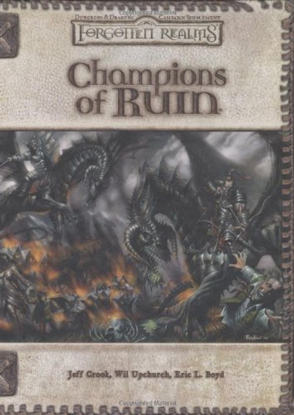 Champions of Ruin (Dungeon & Dragons d20 3.5 Fantasy Roleplaying, Forgotten Realms Setting)