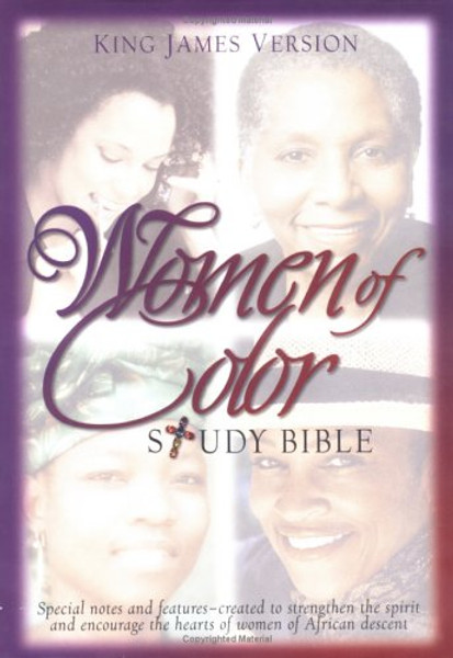 Women of Color Study Bible: King James Version/Burgundy Bonded Leather