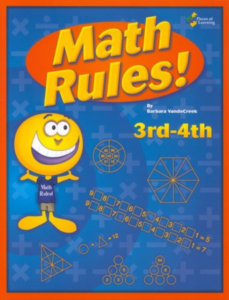 Math rules!: 3rd-4th grade 25 week enrichment challenge *Now includes PDF of Book*
