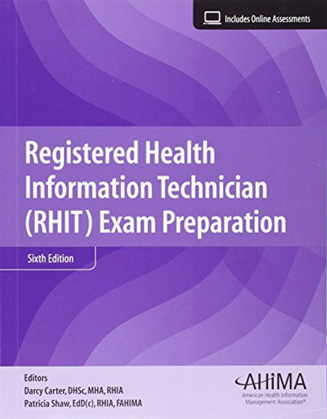Registered Health Information Technician (Rhit) Exam Preparation