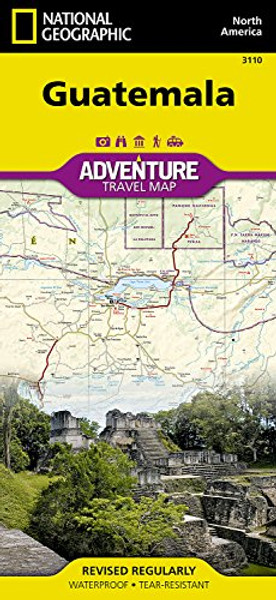 Guatemala (National Geographic Adventure Map)