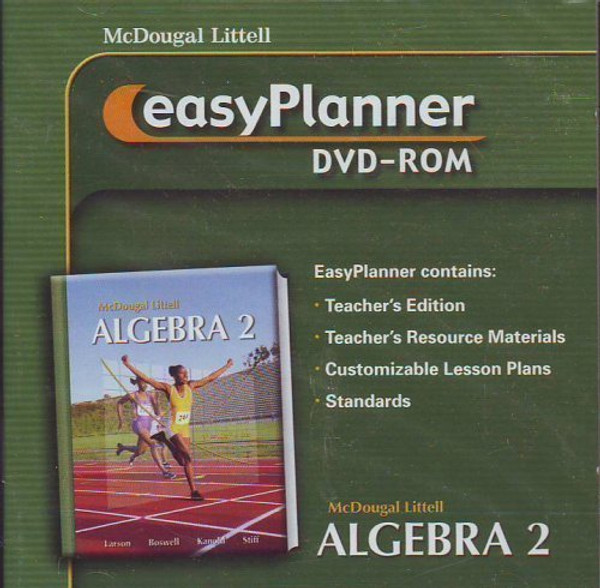 Holt McDougal Larson Algebra 2: EasyPlanner DVD-ROM