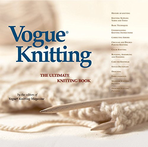 Vogue Knitting: The Ultimate Knitting Book