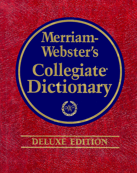 Merriam-Webster's Collegiate Dictionary, Deluxe Edition