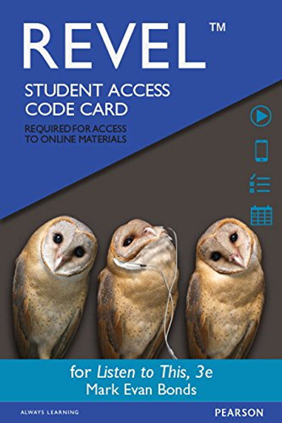 REVEL for Listen to This -- Access Card (3rd Edition)