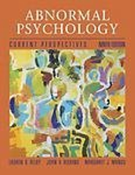 Abnormal Psychology: Current Perspectives