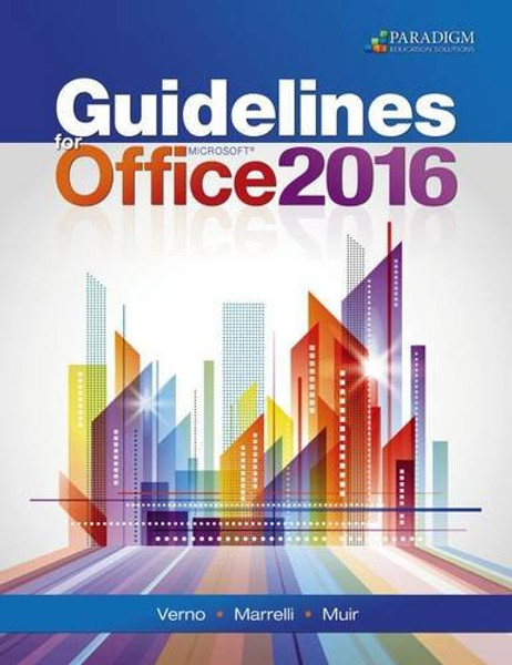 Guidelines for Microsoft Office 2016: Text