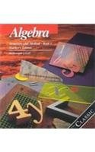 Algebra: Structure and Method, Book 1, Teacher's Edition
