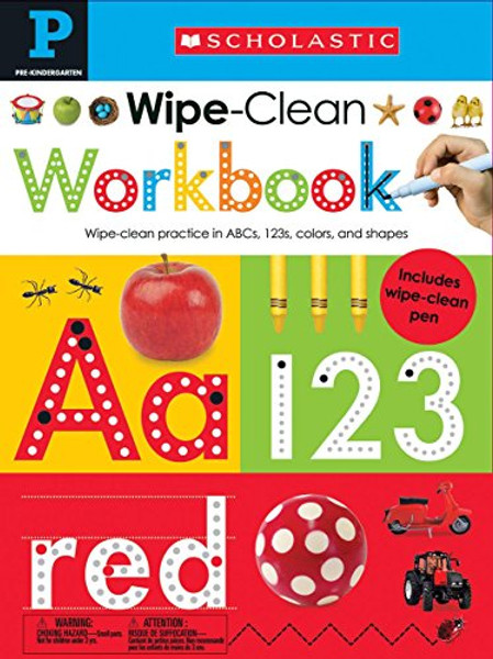 Wipe Clean Workbook: Pre-K (Scholastic Early Learners)