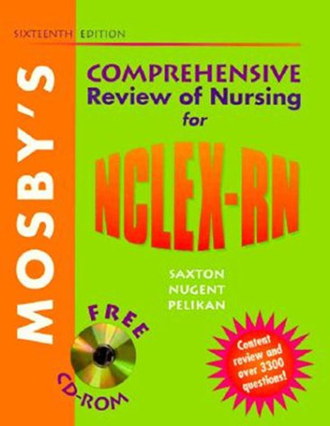 Mosby's Comprehensive Review of Nursing for NCLEX-RN (Book with CD-ROM for Windows & Macintosh)