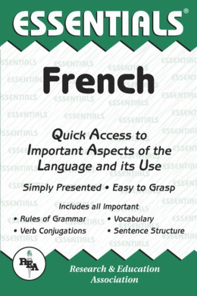 French Essentials (Essentials Study Guides) (English and French Edition)