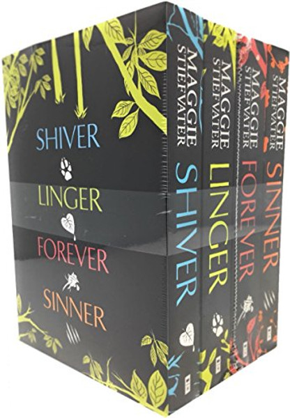 Maggie Stiefvater Wolves of Mercy Falls 4 Books Collection Set (Shiver, Linger, Forever, Sinner)