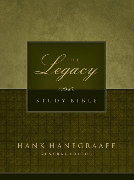 The Legacy Study Bible: New King James Version