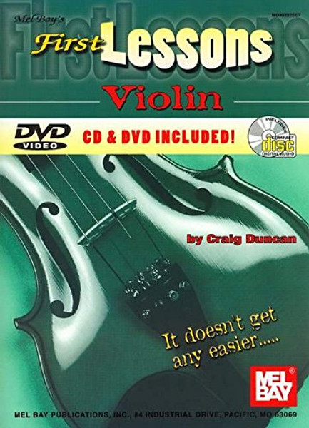 Mel Bay's First Lessons Violin