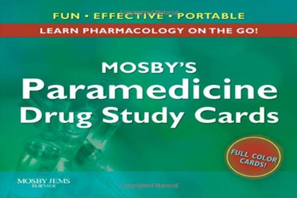Mosby's Paramedicine Drug Study Cards