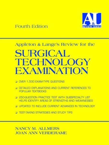 Appleton and Lange's Review for the Surgical Technology Examination