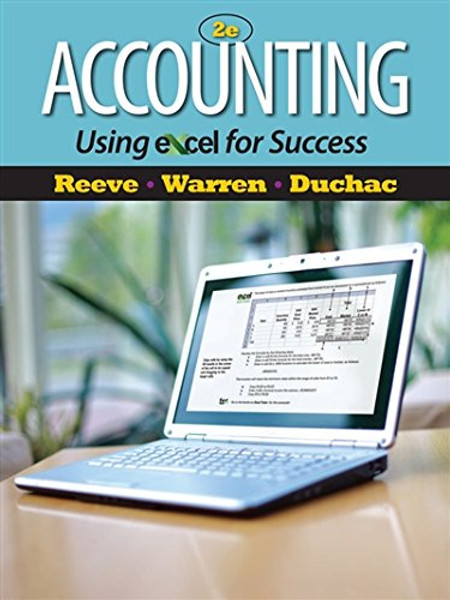 Accounting Using Excel for Success (with Essential Resources Excel Tutorials Printed Access Card) (Managerial Accounting)
