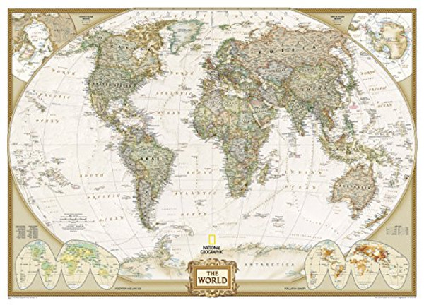 World Executive [Mural] (National Geographic Reference Map)