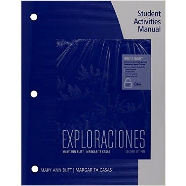 Exploraciones: Student Activities Manual