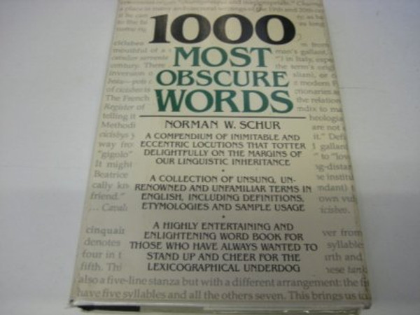 1000 Most Obscure Words