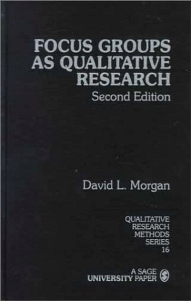 Focus Groups as Qualitative Research (Qualitative Research Methods)