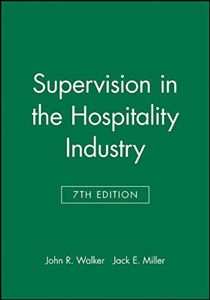 Study Guide to accompany Supervision in the Hospitality Industry, 7e