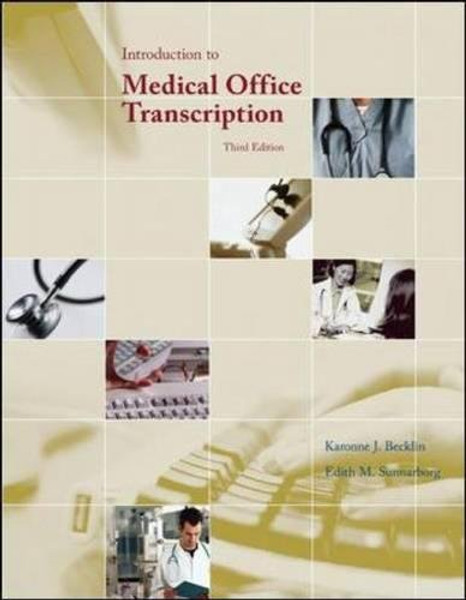 Introduction to Medical Office Transcription