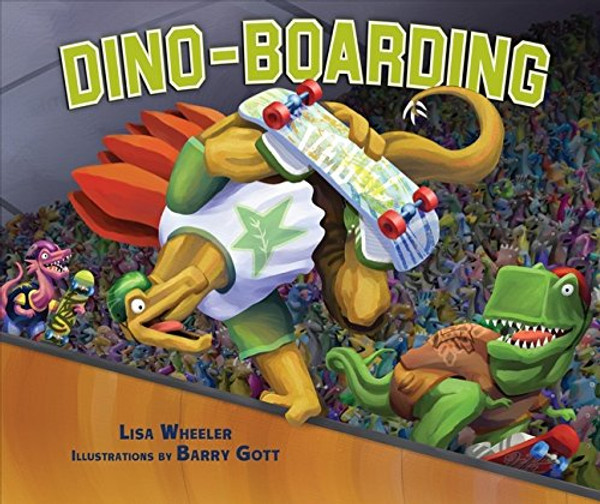 Dino-Boarding (Carolrhoda Picture Books) (Junior Library Guild Selection)