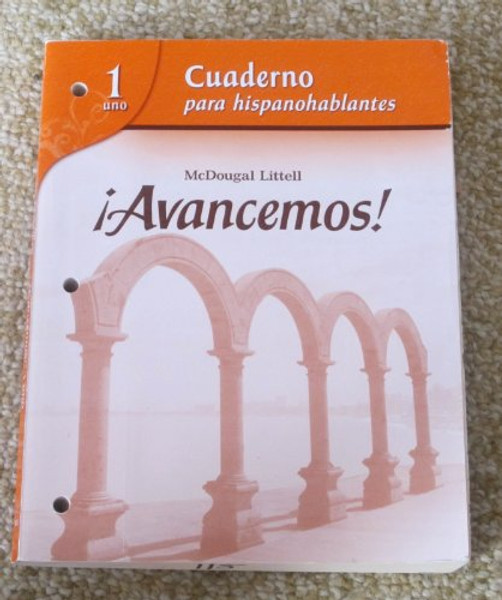 Avancemos!: Cuaderno para hispanohablantes (Student) Level 1 (Spanish Edition)