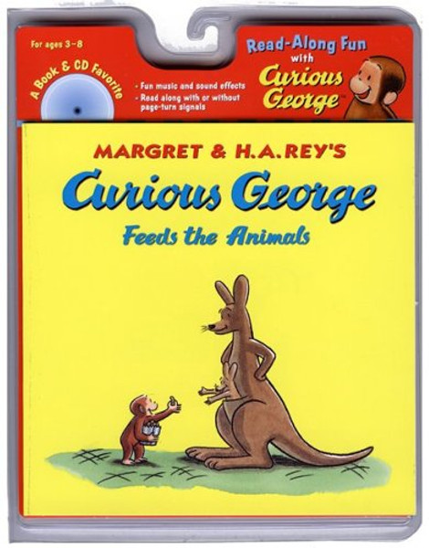 Curious George Feeds the Animals Book & CD (Read Along Book & CD)
