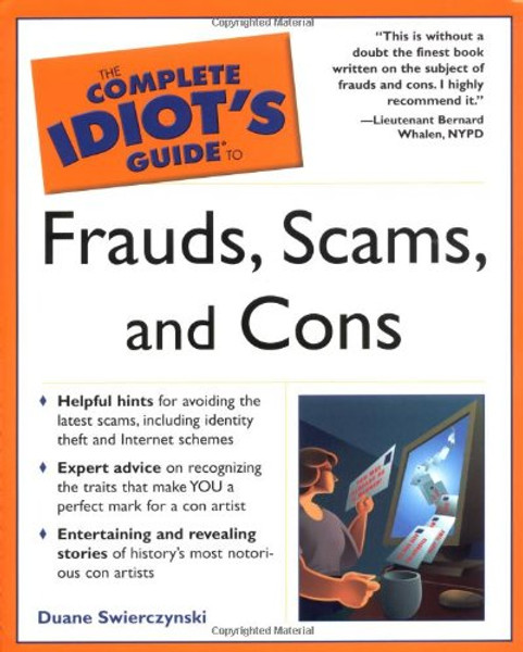 Frauds, Scams and Cons