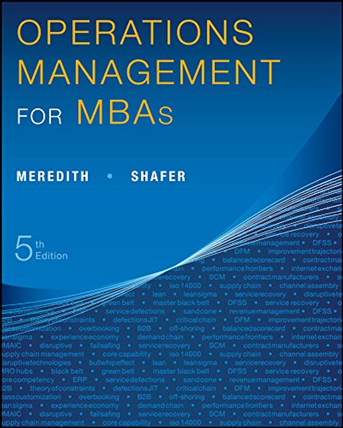 Operations Management for MBAs