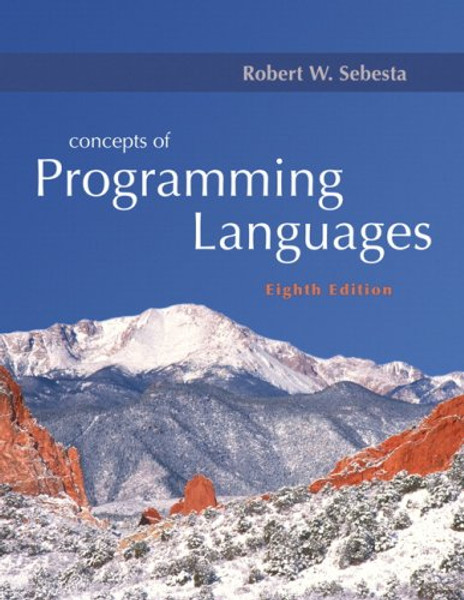 Concepts of Programming Languages (8th Edition)