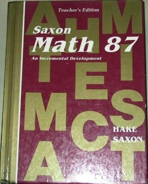 Math 87 (Saxon Math 8/7)