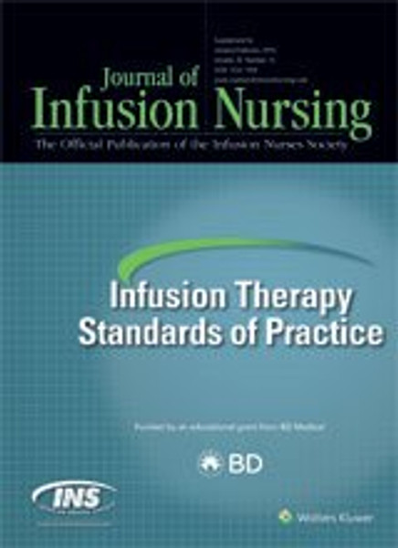 Infusion Therapy Standards of Practice 2016 (Journal of Infusion Nursing) (Infusion Nursing Standards of Practice: Journal of Infusion Nursing)