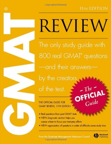 The Official Guide for GMAT Review